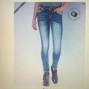 Rock Revival Celinda Mid-Rise Ankle Skinny Jeans